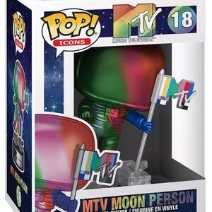 MTV Moon Person Pop Figure